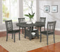 Lavon 5 Pc Dining Sets - U&U Home Budget Furniture (Carteret, NJ)