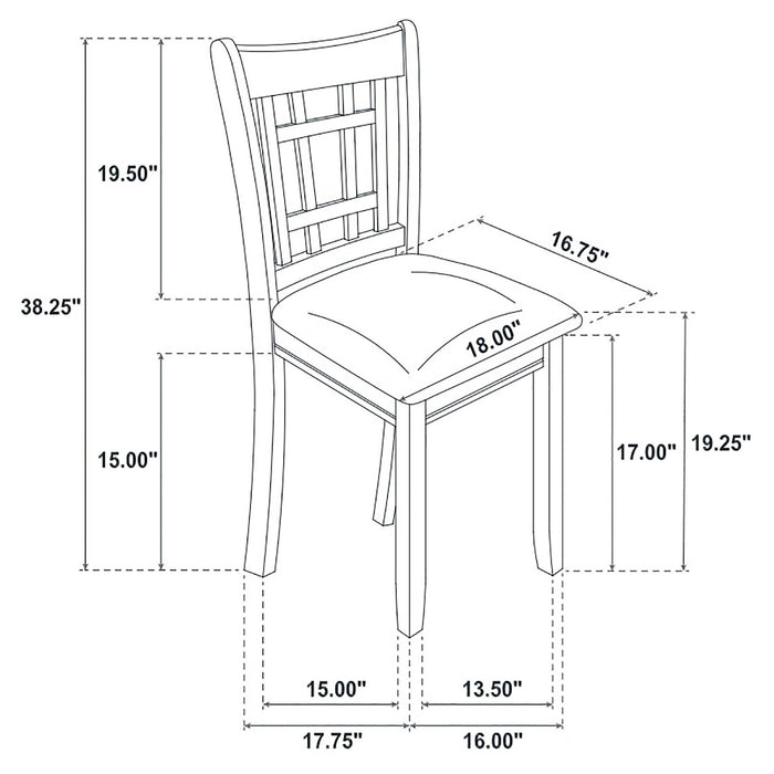 Lavon 5 Pc Dining Sets - U&U Home Budget Furniture (Carteret, NJ)