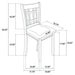 Lavon 5 Pc Dining Sets - U&U Home Budget Furniture (Carteret, NJ)