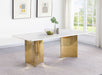 Tevlin Dining Table - U&U Home Budget Furniture (Carteret, NJ)