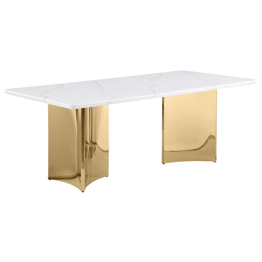 Tevlin Dining Table - U&U Home Budget Furniture (Carteret, NJ)