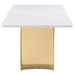 Tevlin Dining Table - U&U Home Budget Furniture (Carteret, NJ)