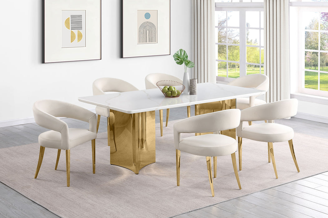 Tevlin Dining Table - U&U Home Budget Furniture (Carteret, NJ)