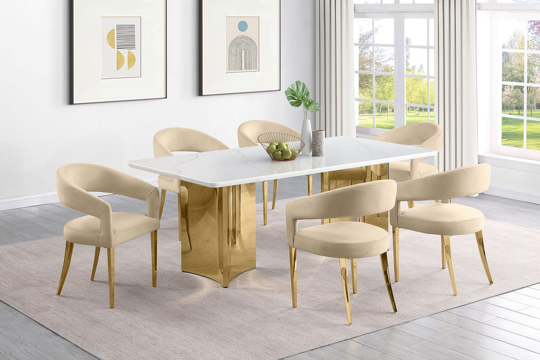 Tevlin Dining Table - U&U Home Budget Furniture (Carteret, NJ)