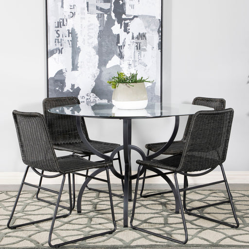 Aviano 5 Pc Dining Set - U&U Home Budget Furniture (Carteret, NJ)