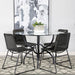 Aviano 5 Pc Dining Set - U&U Home Budget Furniture (Carteret, NJ)