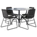Aviano 5 Pc Dining Set - U&U Home Budget Furniture (Carteret, NJ)