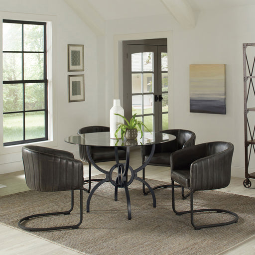Aviano 5 Pc Dining Sets - U&U Home Budget Furniture (Carteret, NJ)