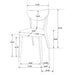 Elowen Side Chair - U&U Home Budget Furniture (Carteret, NJ)