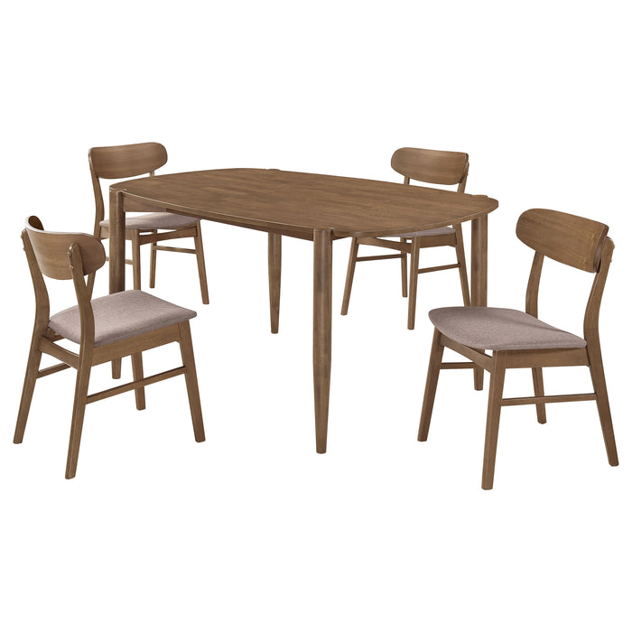 Dortch 5 Pc Dining Set - U&U Home Budget Furniture (Carteret, NJ)