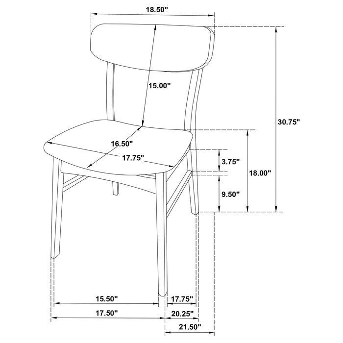 Dortch 5 Pc Dining Set - U&U Home Budget Furniture (Carteret, NJ)