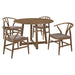 Dinah 5 Pc Dining Set - U&U Home Budget Furniture (Carteret, NJ)