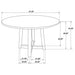 Dinah Dining Table - U&U Home Budget Furniture (Carteret, NJ)