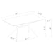 Edgecreek Dining Table - U&U Home Budget Furniture (Carteret, NJ)