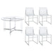 Keeling 5 Pc Dining Set - U&U Home Budget Furniture (Carteret, NJ)