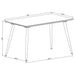 Dennison 5 Pc Dining Set - U&U Home Budget Furniture (Carteret, NJ)