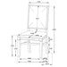 Middleton Side Chairs - U&U Home Budget Furniture (Carteret, NJ)