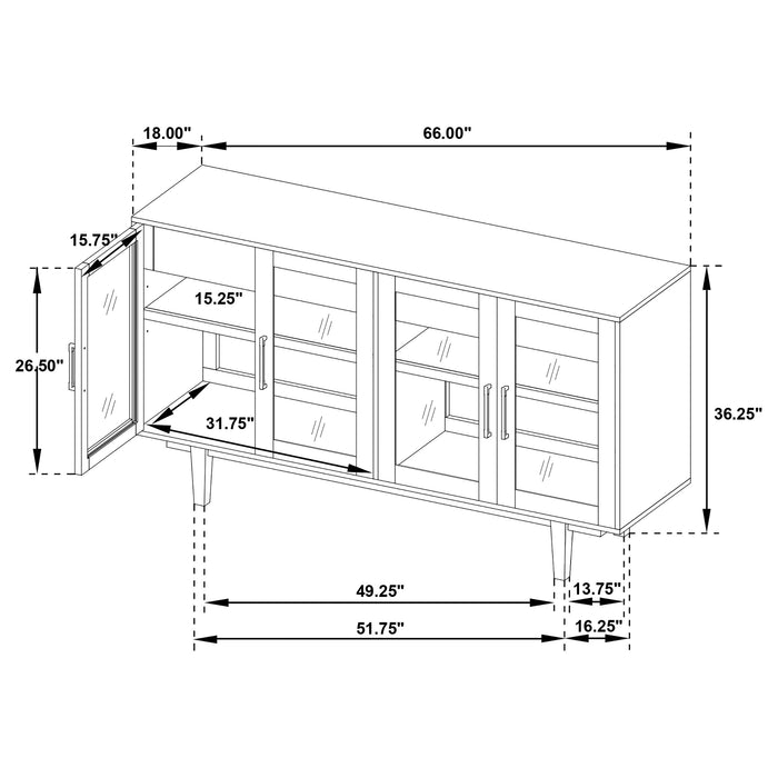 Middleton Sideboards - U&U Home Budget Furniture (Carteret, NJ)
