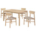 Parkridge 5 Pc Dining Set - U&U Home Budget Furniture (Carteret, NJ)
