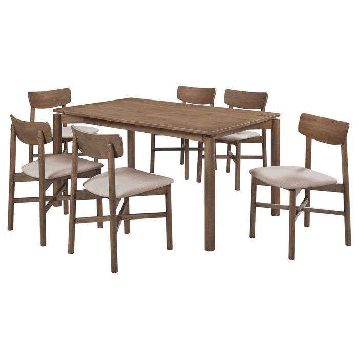 Parkridge 7 Pc Dining Set - U&U Home Budget Furniture (Carteret, NJ)