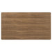 Crestmore 71-inch Rectangular Wood Dining Table Walnut - U&U Home Budget Furniture (Carteret, NJ)