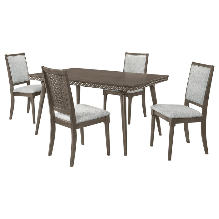 Onslow 5 Pc Dining Set - U&U Home Budget Furniture (Carteret, NJ)