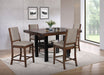 Patterson 5 Pc Counter Height Dining Set - U&U Home Budget Furniture (Carteret, NJ)