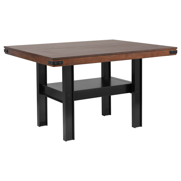 Patterson 5 Pc Counter Height Dining Set - U&U Home Budget Furniture (Carteret, NJ)