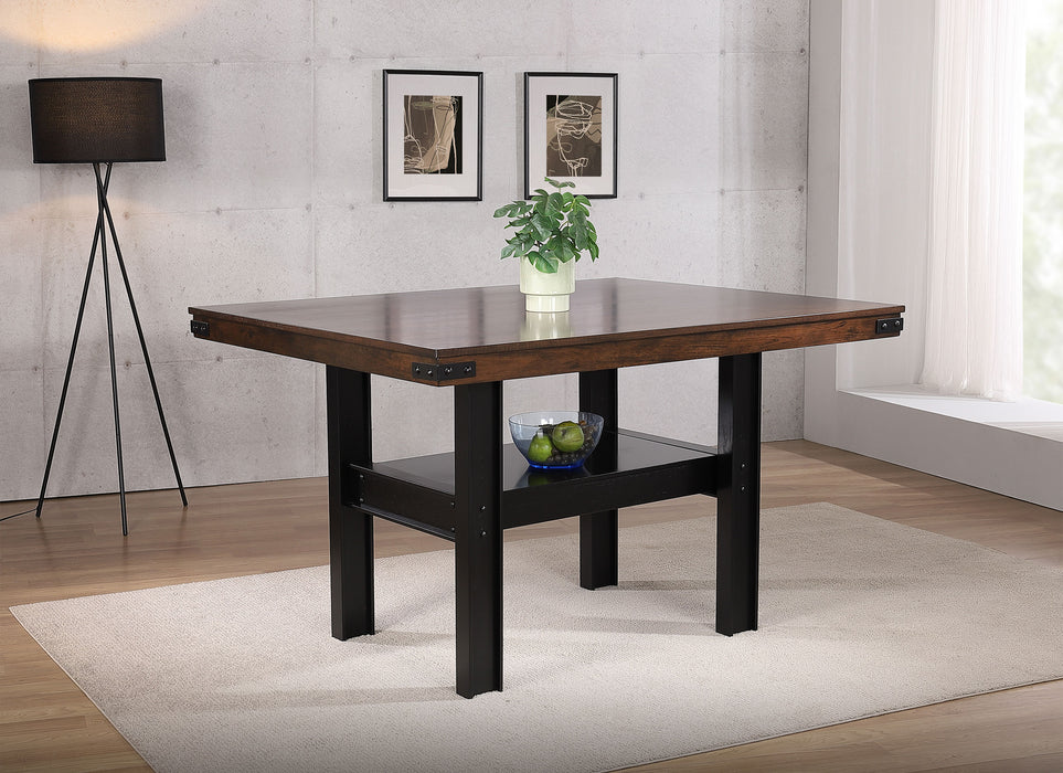 Patterson Counter Height Dining Table - U&U Home Budget Furniture (Carteret, NJ)