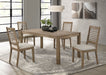 Scottsdale 5 Pc Dining Set - U&U Home Budget Furniture (Carteret, NJ)