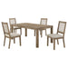 Scottsdale 5 Pc Dining Set - U&U Home Budget Furniture (Carteret, NJ)