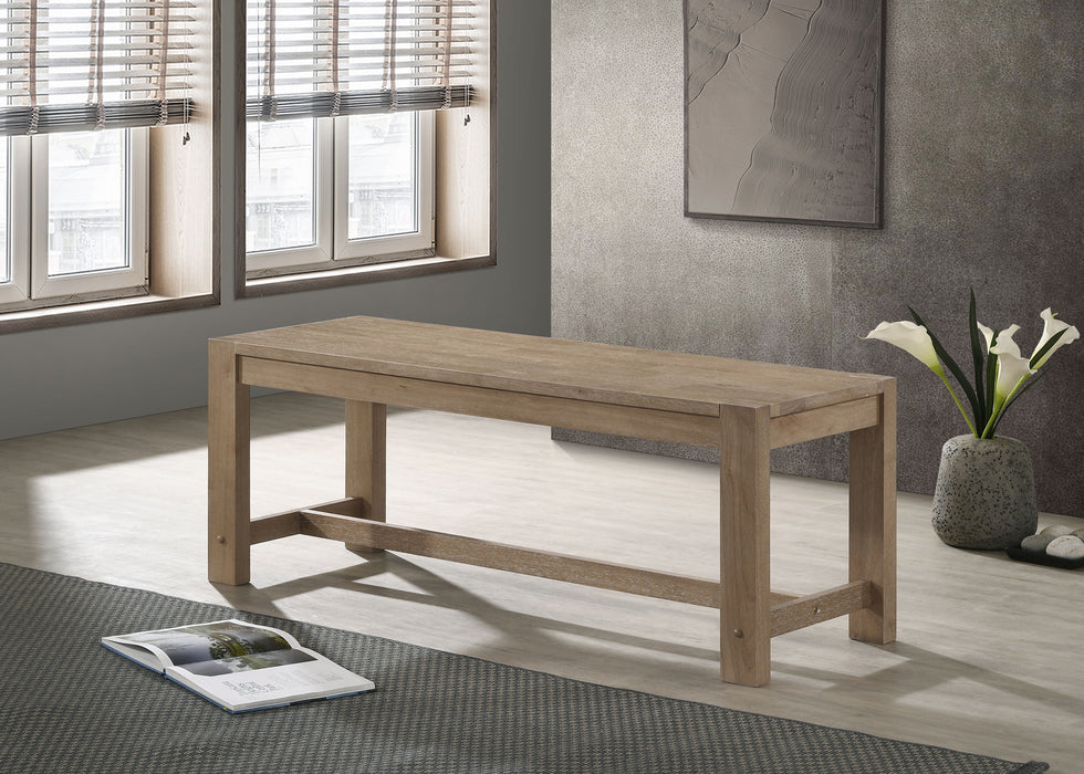 Scottsdale Bench - U&U Home Budget Furniture (Carteret, NJ)