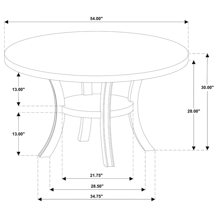 Judd 5 Pc Dining Set - U&U Home Budget Furniture (Carteret, NJ)