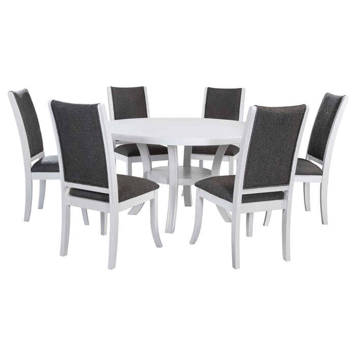 Judd 7 Pc Dining Set - U&U Home Budget Furniture (Carteret, NJ)
