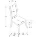 Judd 7 Pc Dining Set - U&U Home Budget Furniture (Carteret, NJ)