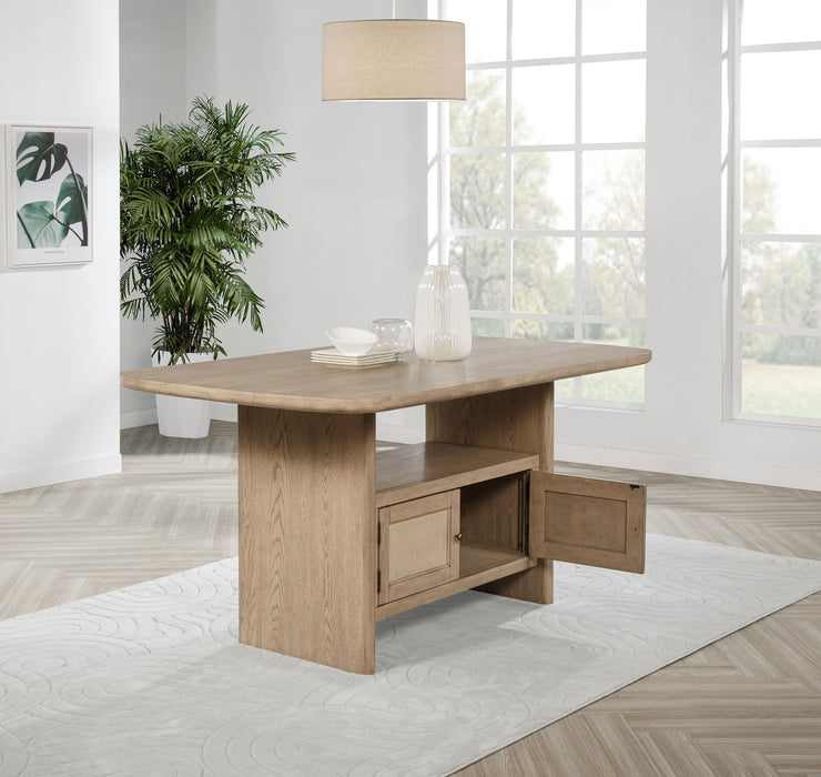 Kailani Counter Height Dining Table - U&U Home Budget Furniture (Carteret, NJ)