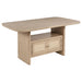 Kailani Counter Height Dining Table - U&U Home Budget Furniture (Carteret, NJ)