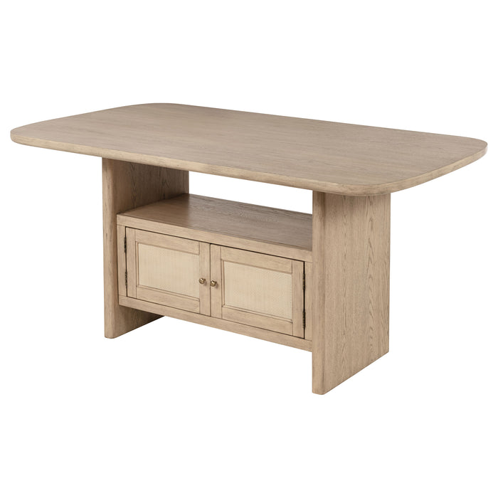Kailani Counter Height Dining Table - U&U Home Budget Furniture (Carteret, NJ)