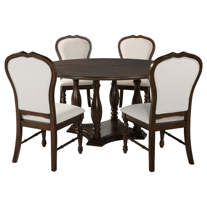 Landon 5 Pc Dining Set - U&U Home Budget Furniture (Carteret, NJ)