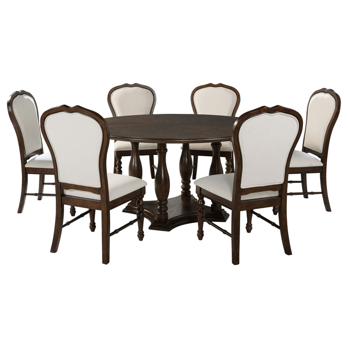 Landon 7 Pc Dining Set - U&U Home Budget Furniture (Carteret, NJ)