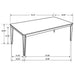 Wethersfield Dining Sets - U&U Home Budget Furniture (Carteret, NJ)