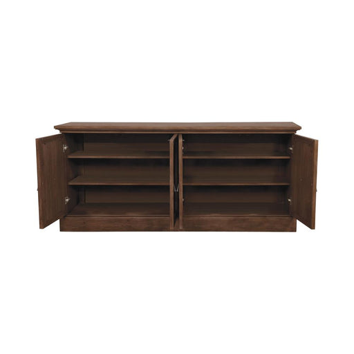 Brockway 4-door Server Antique Java - U&U Home Budget Furniture (Carteret, NJ)