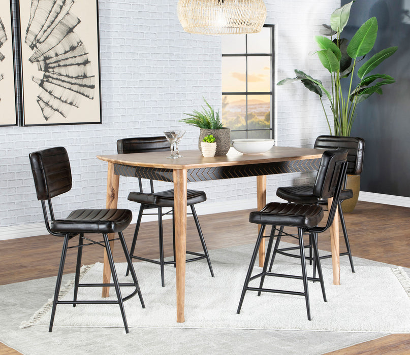 Partridge Counter Height Dining Sets - U&U Home Budget Furniture (Carteret, NJ)