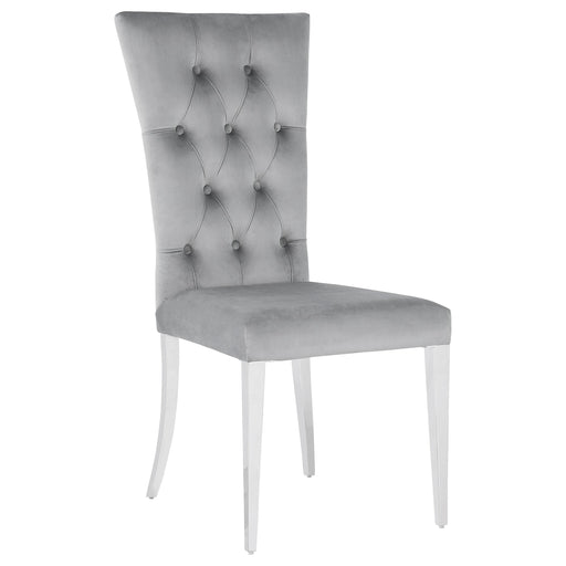 Kerwin Tufted Upholstered Side Chair (Set Of 2) - U&U Home Budget Furniture (Carteret, NJ)