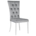 Kerwin Tufted Upholstered Side Chair (Set Of 2) - U&U Home Budget Furniture (Carteret, NJ)