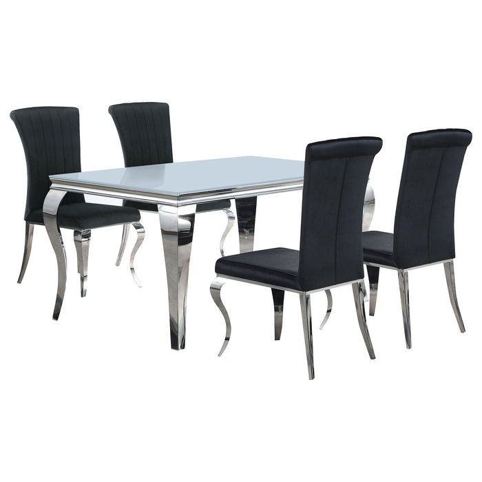 Carone 5 Pc Dining Sets - U&U Home Budget Furniture (Carteret, NJ)