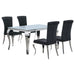 Carone 5 Pc Dining Sets - U&U Home Budget Furniture (Carteret, NJ)