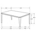 Stevie Dining Sets - U&U Home Budget Furniture (Carteret, NJ)