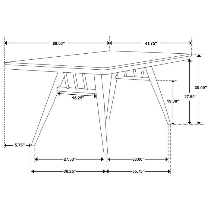 Wes Dining Sets - U&U Home Budget Furniture (Carteret, NJ)