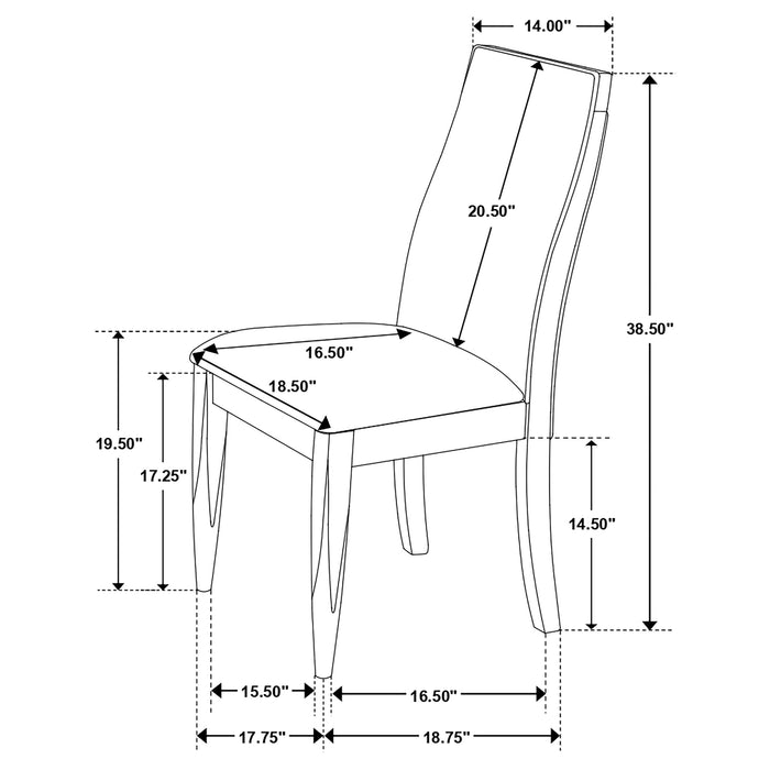 Wes Dining Sets - U&U Home Budget Furniture (Carteret, NJ)